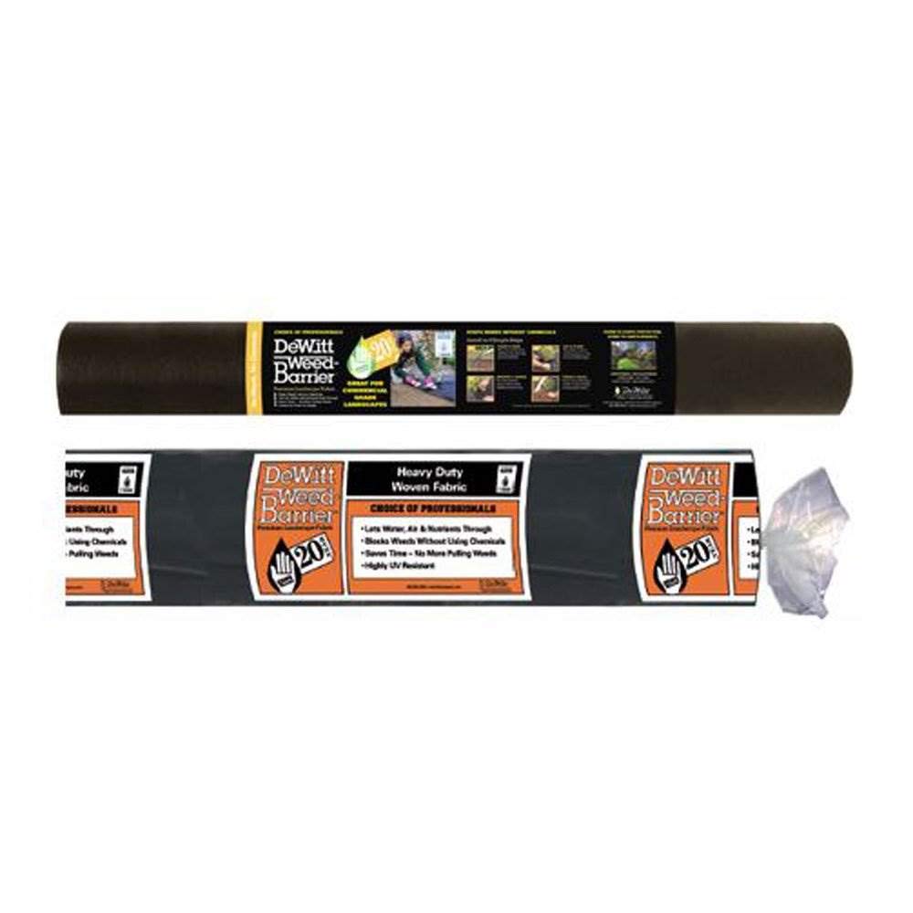 DeWitt Professional Max Weed Control Fabric, Commercial-Grade Woven Barrier, 4' x 250' - Image 9