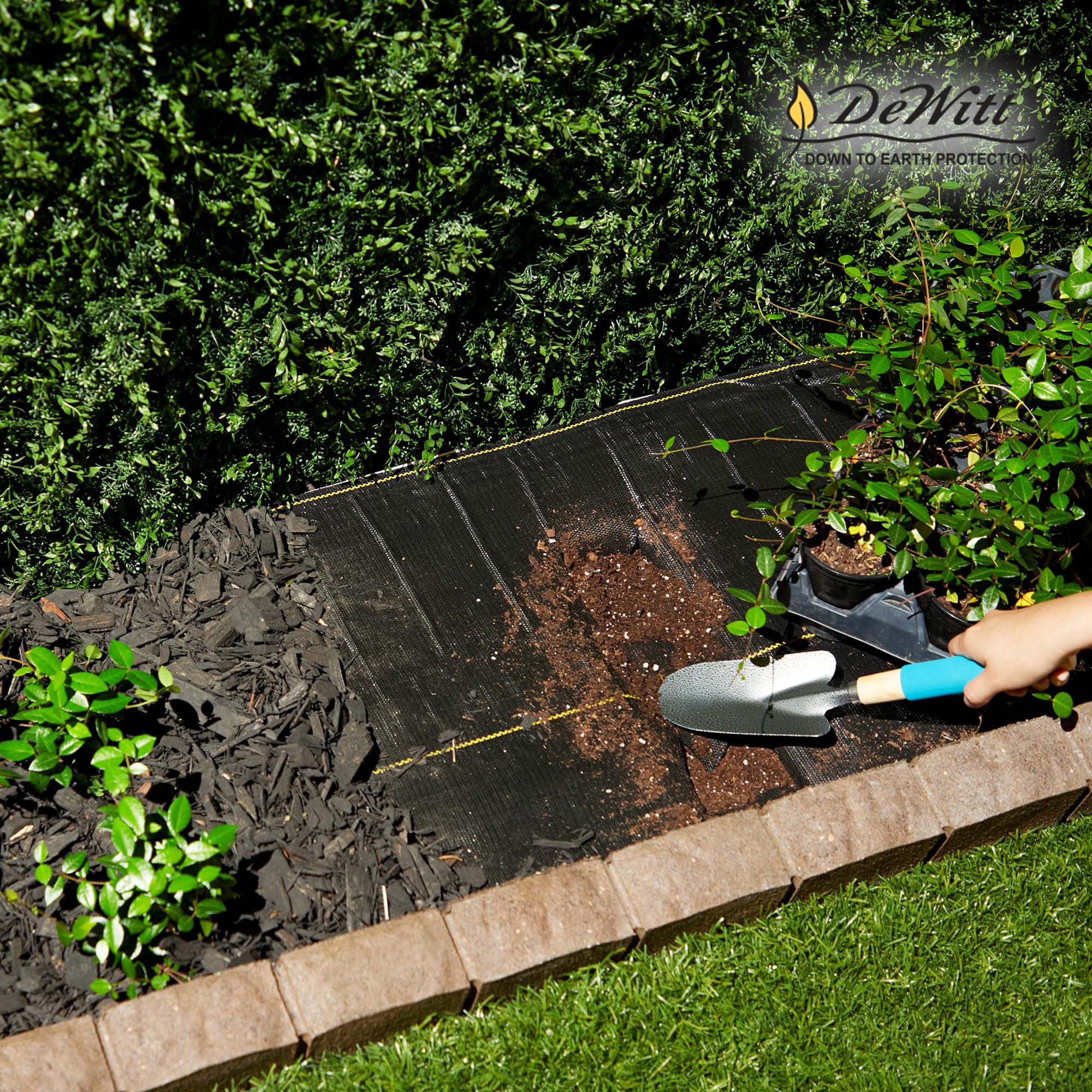 Dewitt Sunbelt Weed Barrier Fabric 3.2 oz, 4 x 100 Feet – Heavy-Duty Ground Cover Mat for Greenhouse Floors, Garden Rows, Raised Beds, Yard Gardening, and Outdoor Landscape Protection - Image 5