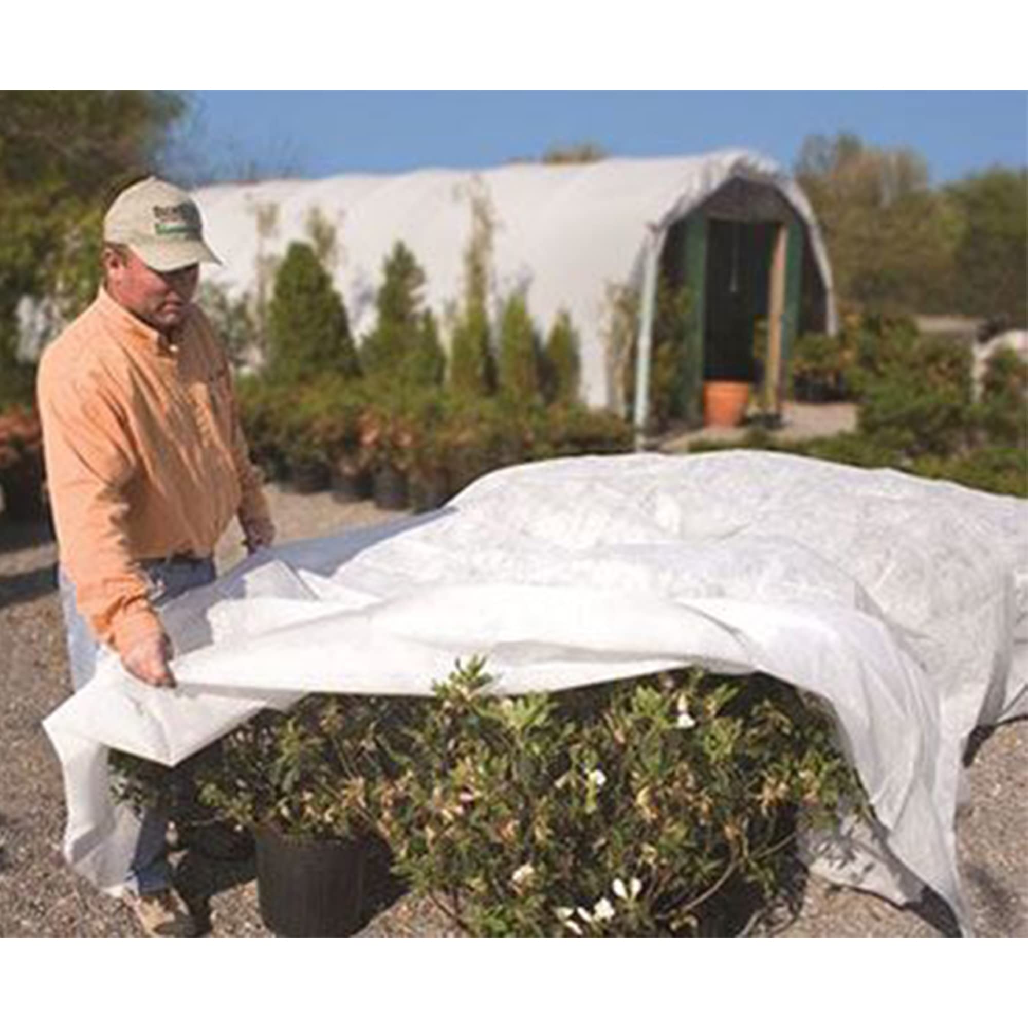 Dewitt Ultimate Plant Protection Blanket 2.5 oz, 6 x 50 Feet – Heavy-Duty Winter Garden Outdoor Cover and Frost Cloth for Perennials, Shrubs, Flowers, Small Trees, and Raised Beds - Image 5
